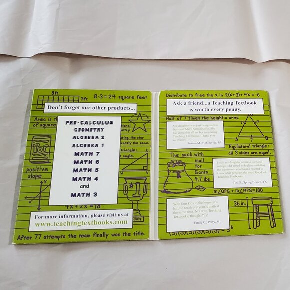 Teaching Textbooks 10 disc set of Pre Algebra CDs - Picture 2 of 4